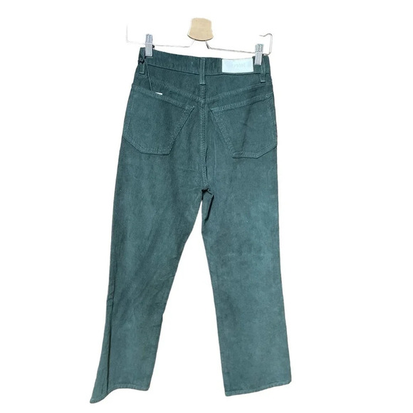 RE/DONE 70s Loose Flare Green Corduroy Jeans‎ Size 25 - Picture 10 of 13